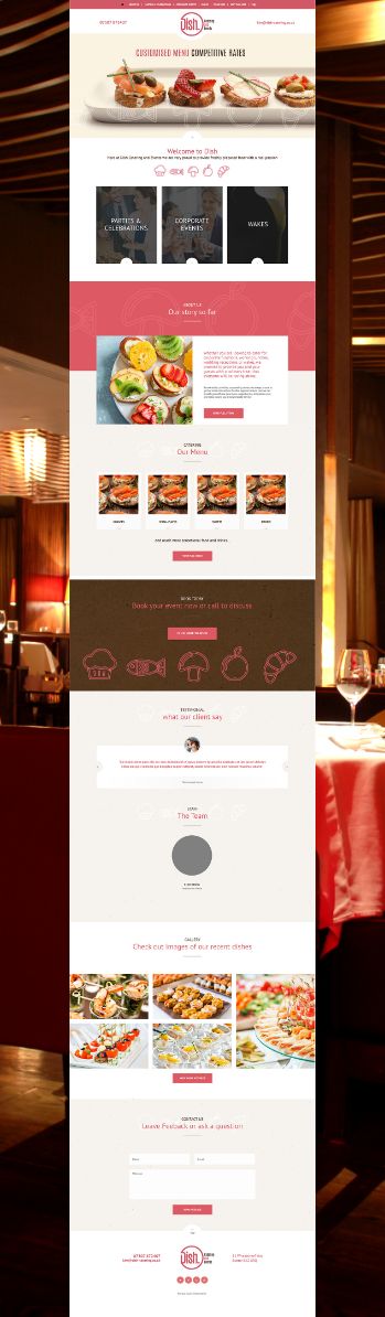 Dish Website